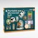 Микроскоп детский 60-180X с подсветкой и креплением для телефона SD 229 Белый