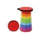 Складаний стілець Telescopic stool (розкладний телескопічний стілець) червоний