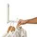 Вішалка настінна складана для одягу Stacking clothes rack AND1296 Біла