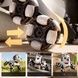 Інтерактивний вихованець робот-пісок трюковий Stunt Robot Dog Mini Білий з чорним