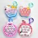 Брелок интерактивный Pop It Hello Kitty №1 Розовый с голубым