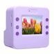 Фотоапарат моментального друку HD Print Camera Фіолетова