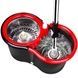 Комплект для уборки ведро 8л и круглая швабра Spin Mop 360 Gold Diamond ТК00028 Черный