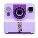 Фотоапарат моментального друку HD Print Camera Фіолетова