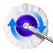 Комплект для уборки ведро 8л и круглая швабра Spin Mop 360 Gold Diamond ТК00028 Черный