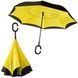 Парасолька навпаки Up Brella однотонна Жовта