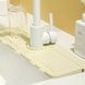 Коврик брызговик на кран Drain mat LY-692 Бежевый
