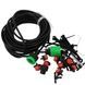 Капельный полив 20 метров Garden drip nozzle combination set BD-181
