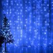 Гірлянда штора світлодіодна 3*2м 240Led MA13100blue Синє світло