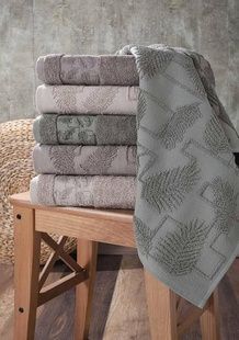 Рушники Pupilla Mikanos 70х140см Жаккард набір 6шт