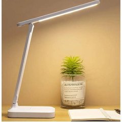Настільна лампа акумуляторна LED Rechargeable Rotary Table Lamp Біла