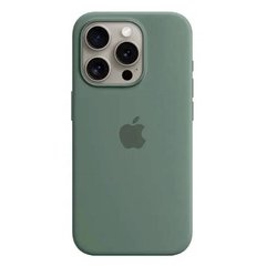 Чохол для смартфона Silicone Full Case AAA MagSafe IC для iPhone 15 Pro Green