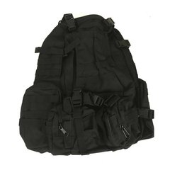 Тактичний чорний рюкзак 55 л