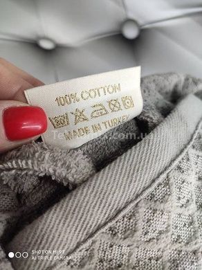 Халат чоловічий+рушник (50х90см) Pupilla Mila moss1 Махра