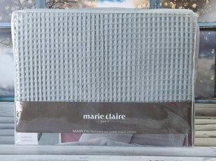 Простирадло (240х260см) з наволочками (50х70см) Marie Claire Gri Вафельні