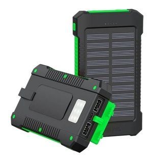 Power Bank із сонячною панеллю та функцією бездротової зарядки 10000 mAh