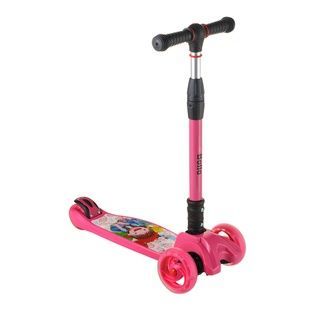 Самокат детский трехколесный складной Best Scooter Maxi Малиновый