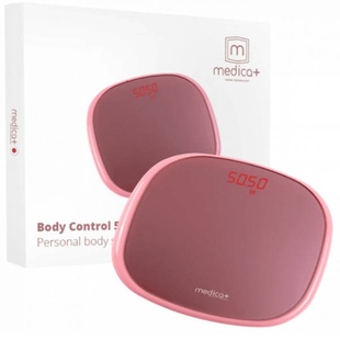 Ваги для підлоги електронні Medica+ Body Control 5.0 (Японія) Рожеві 50226