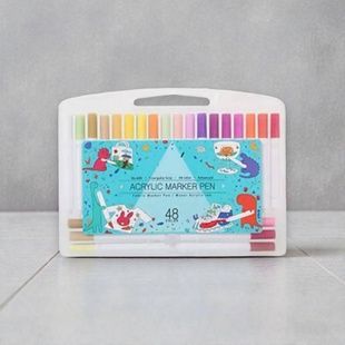 Набір акрилових маркерів 48шт Pen Peak