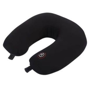 Подушка подголовник массажная Neck Massage Cushion Черная