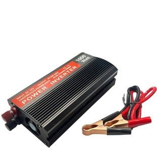 Перетворювач напруги авто інвертор 12V-220V 1000W Чорний