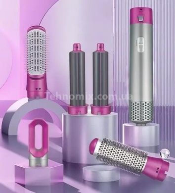 Фен-щетка мультистайлер для волос 5в1 ENZO EN-6206 5 насадок