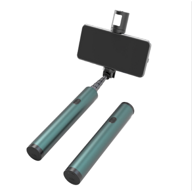 Селфи палка - монопод для телефона с пультом Bluetooth Remax Life RL-EP01 Зеленый