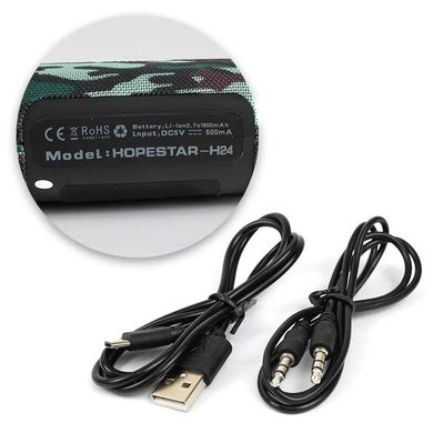 Портативная беспроводная Bluetooth колонка Hopestar H24 Камуфляж