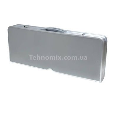 Набор мебели для пикника складной стол и лавочки 35кг 85,5*10,2*33,5 в сложенном виде Серый