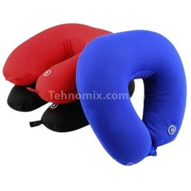 Подушка підголовник масажна Neck Massage Cushion Чорна
