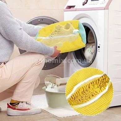 Мішок для прання взуття 39*19см Жовтий