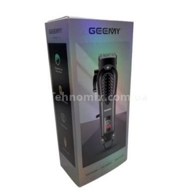 Машинка для стрижки акумуляторна GEEMY-8018 Чорна
