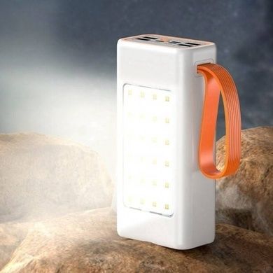 Power bank з дисплеєм Hoco 60000MAH J88A Білий