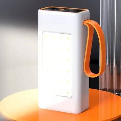 Power bank з дисплеєм Hoco 60000MAH J88A Білий