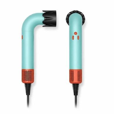 Фен-стайлер для укладання волосся з 6 насадками Beheart Hair Dryer X11PRO Блакитний