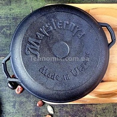 Жарівня чавунна лита з підставкою Maysternya Т101-020 18*2,5см Horeca