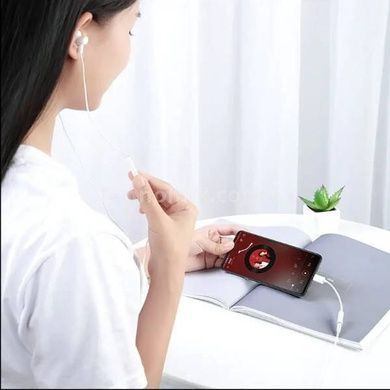 Переходник для наушников с 3,5USB-C на 3,5мм AUX Jack J-002 Белый