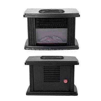 Настільний обігрівач Камін з ефектом полум'я heater AND 273 Чорний