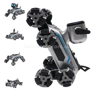 Робот-собака с музыкой, дистанционным управлением и 8 колесиками Stunt Robot Dog