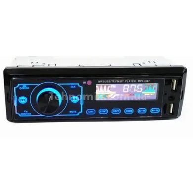 Автомагнитола MP3 3887 ISO 1DIN сенсорный дисплей