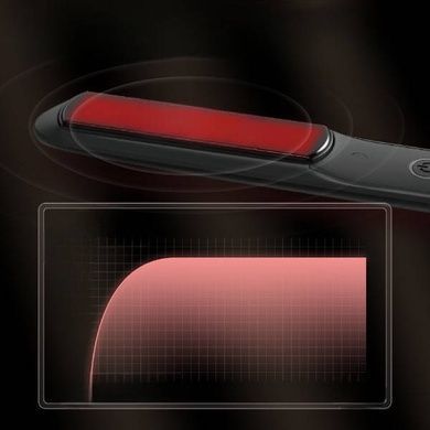 Выпрямитель для волос 24mm, 150-230&deg;C, керамическое покрытие, 50W, LED display IPARAH P-124 Черный