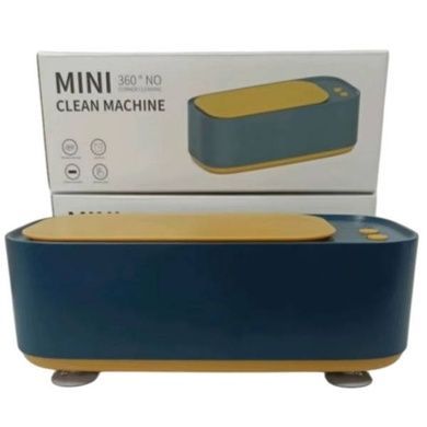 Ультразвуковий очищувач для окулярів та прикрас Clean Mashine 220V Синій