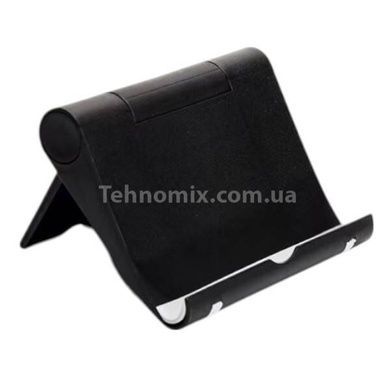 Підставка для телефонів розкладна Mobile phone holder Чорна