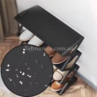 Полиця взуттєва чотириярусна WH9123 42*18.5*49.5см Чорна