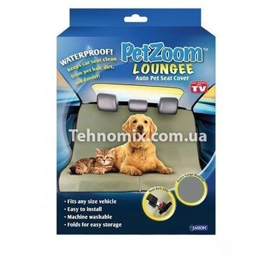 Защитный коврик в машину для собак PetZoom Черный