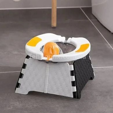 Горшок детский складной для поездок и путешествий 23&times;22&times;15см