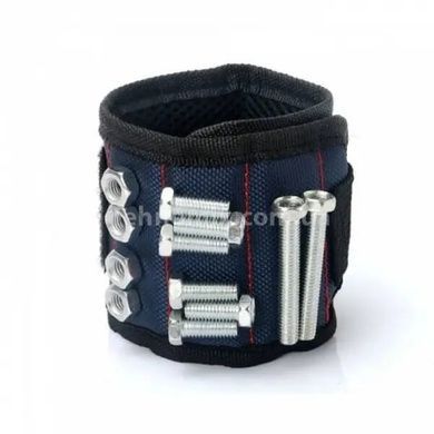 Магнитный Браслет для инструментов Magnetic Wristband Синий