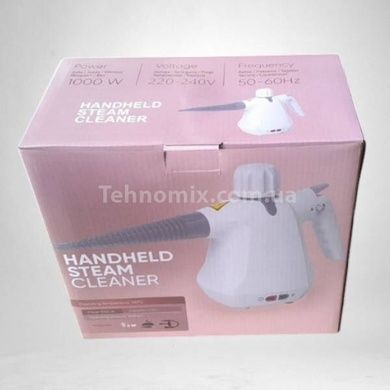Багатофункціональний ручний пароочисник Handheld Steam Cleaner Білий