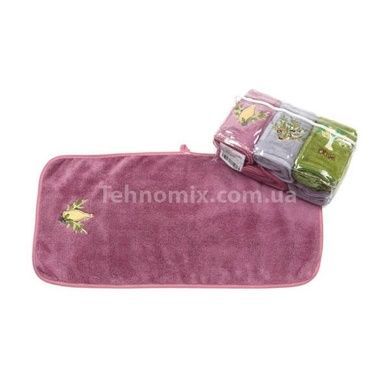 Набор кухонных полотенец из микрофибры 6шт с петелькой Olive 25x50см