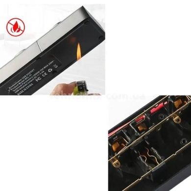 Сетевой удлинитель 2 разъема / 4-USB / 3.4A Anti-Static BKL-01 Power Socket Черный